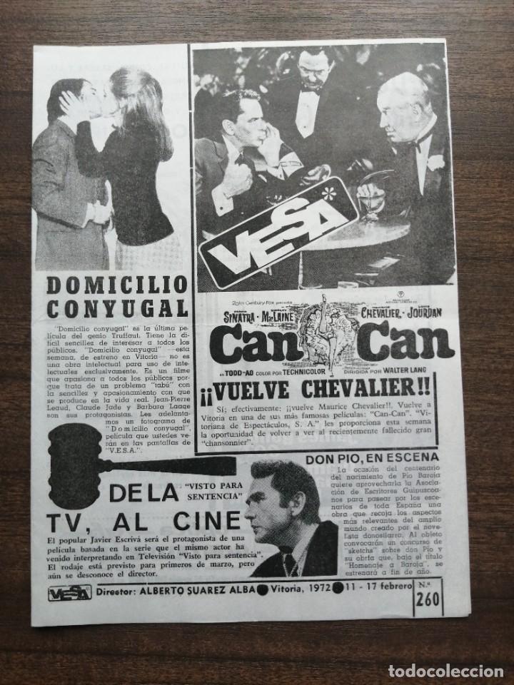 Kino: VESA - Revista Semanal de Espect&aacute;culos . Vitoria n&ordm;-260