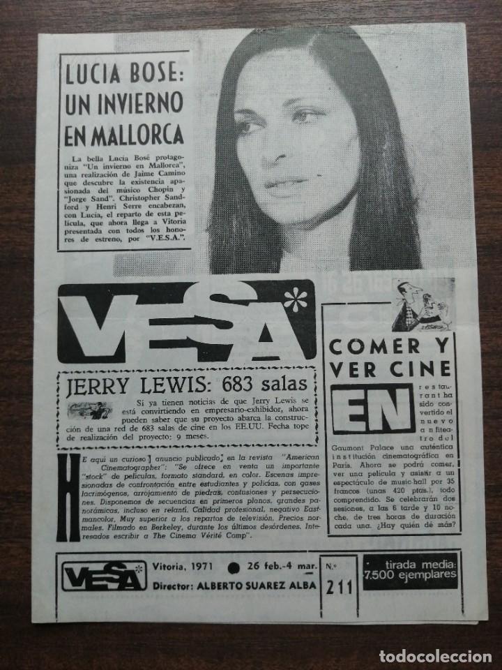 Kino: VESA - Revista Semanal de Espect&aacute;culos . Vitoria n&ordm;-211