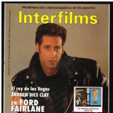 Cine: REVISTA INTERFILMS Nº 23 - JULIO 1990. Lote 362798795