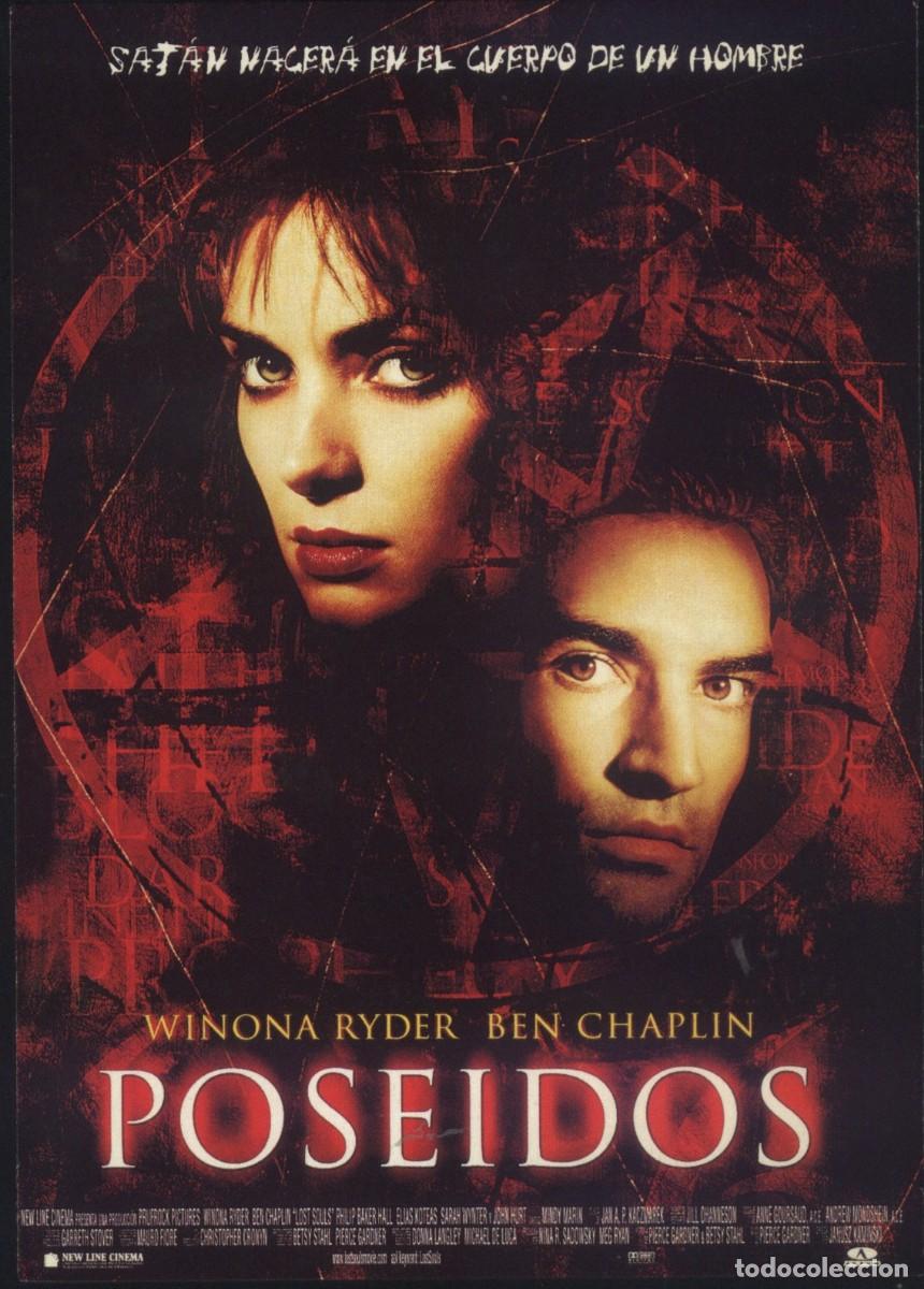 Cine: Q-10503- POSEIDOS (Lost Souls) (FICHA T&Eacute;CNICA) Winona Ryder - Ben Chaplin - Philip Baker Hall