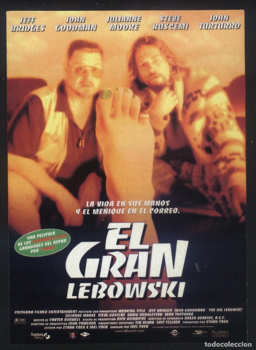 Cine: Q-10506- El gran Lebowski (The Big Lebowski) (FICHA T&Eacute;CNICA) Jeff Bridges - John Goodman