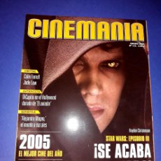 Cine: CINEMANIA Nº 112 STAR WARS AÑO 2005 EXCELENTE ESTADO. Lote 365710051
