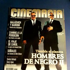 Cine: CINEMANIA Nº 84 LOS HOMBRES DE NEGRO AÑO 2002 EXCELENTE ESTADO. Lote 365721411