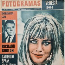 Cine: REVISTA FOTOGRAMAS Nº 829 - 4 SEPTIEMBRE 1964 CATHERINE SPAAK - SORAYA - AVA GARDNER - DORIS DAY. Lote 365904506