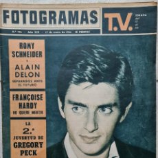 Cine: REVISTA FOTOGRAMAS Nº 796 - 17 ENERO 1964 SAMY FREY FRANCOISE HARDY ROMY SCHNEIDER ALAIN DELON. Lote 365945186