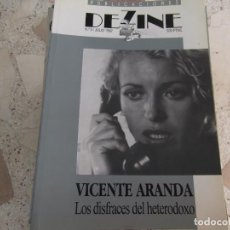 Cine: PUBLICACIONES DEZINE Nº 5, JULIO 1992, VICENTE ARANDA ,LOS DISFRACES DEL HETERODOXO. Lote 366004496