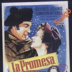 Cine: P-1061- LA PROMESA (ALL MINE TO GIVE) (SOLIGÓ) (COPIA CARTEL FORMATO FOLLETO MANO) GLYNIS JOHNS. Lote 41987641