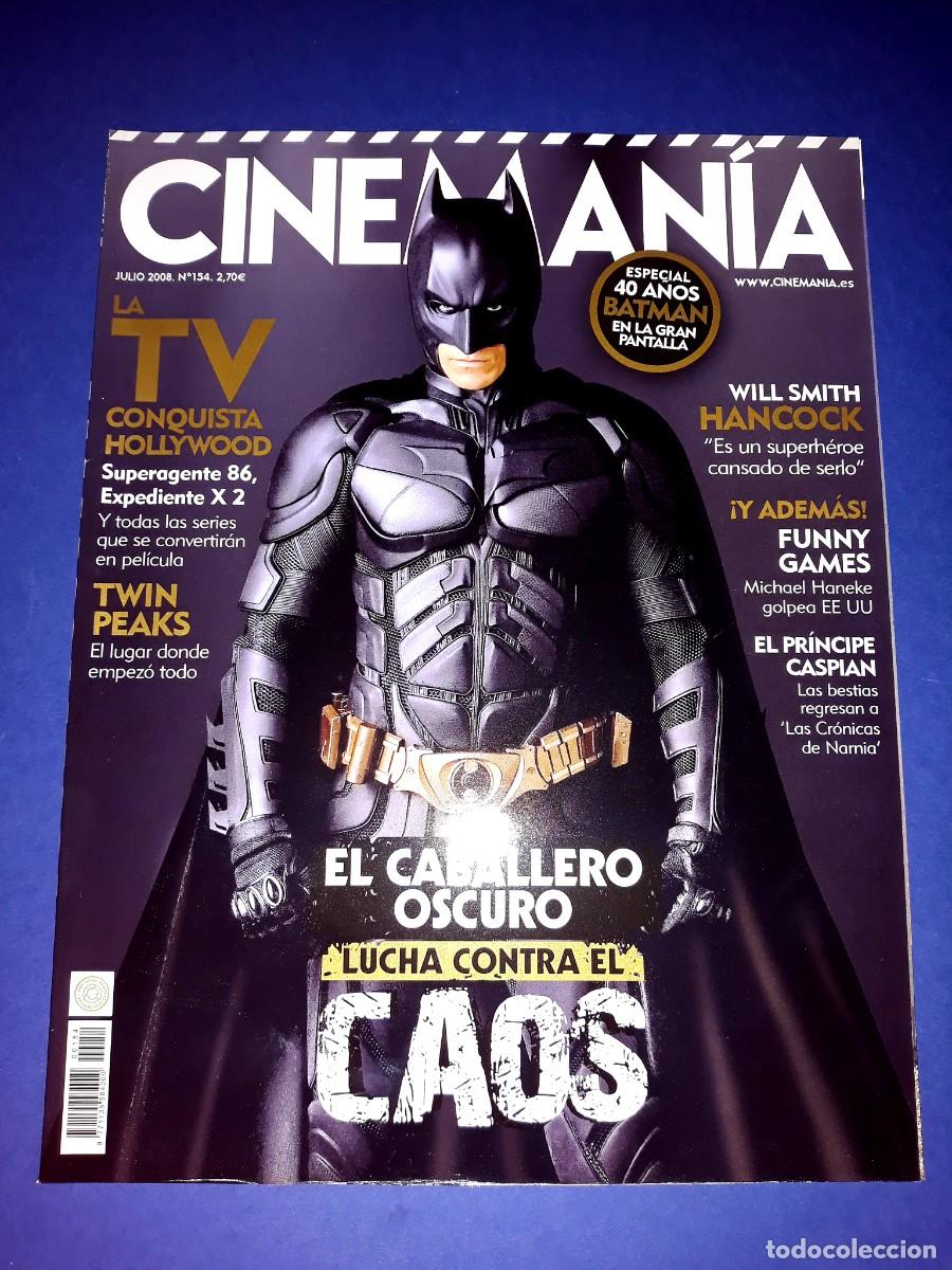 cinemania nº 154 batman año 2008 excelente esta - Buy Old movie magazine  Cinemanía on todocoleccion