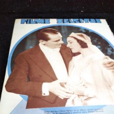 Cine: FILMS SELECTOS - 24/03/1934 - AÑO IIV - Nº 180 - CATALINA BÁRCENA - GABY MORLAY Y HENRI ROLLAN. Lote 366362121