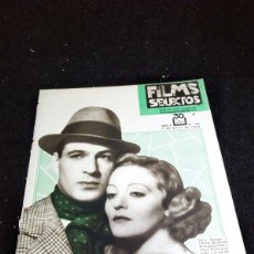 Cine: FILMS SELECTOS - 7/04/1934 - AÑO V - Nº 182 - GARY COOPER Y TALLULAH BANKHEAD - HEATHER ANGEL. Lote 366364421