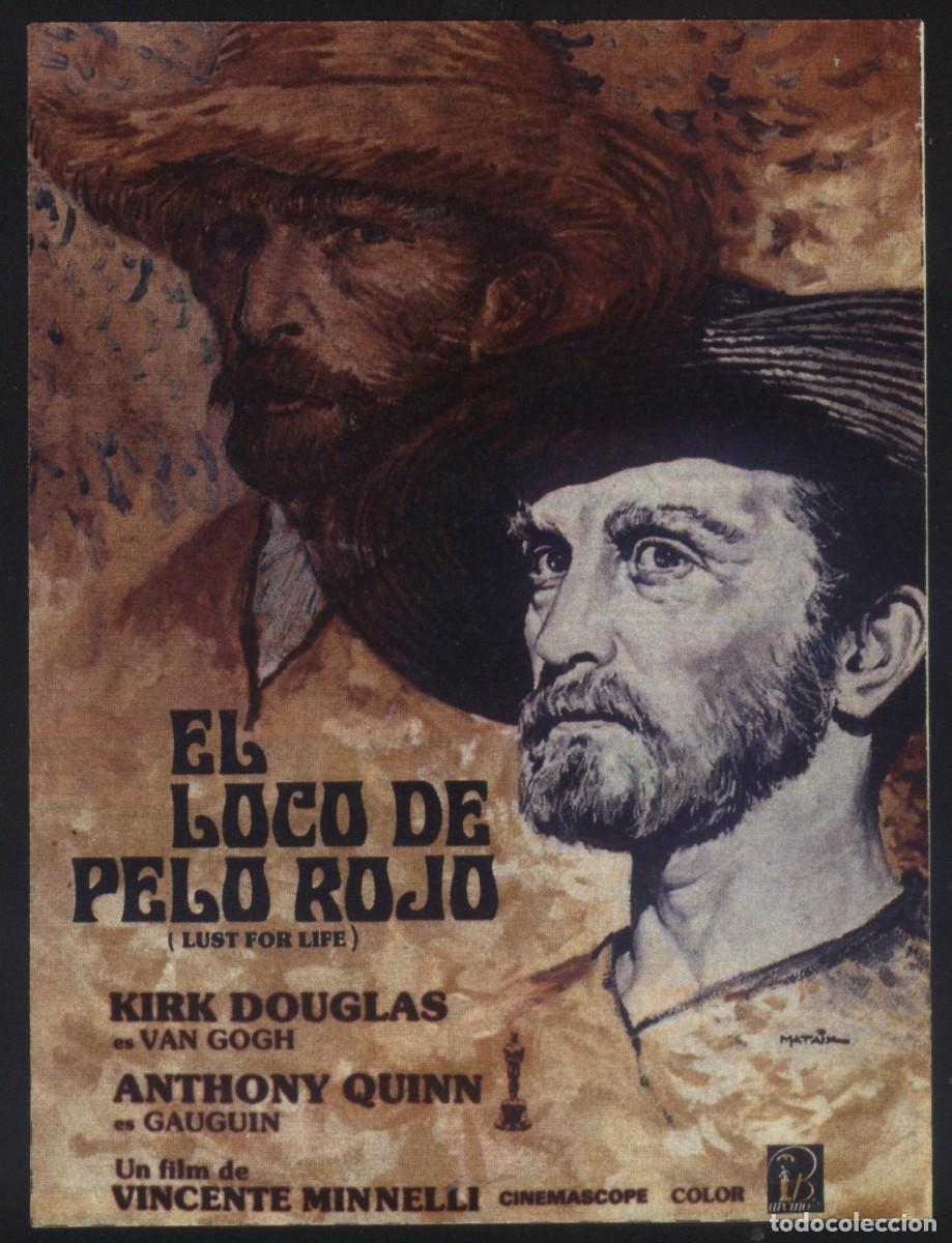Cine: Q-10557- EL LOCO DEL PELO ROJO (VAN GOGH) (Lust for Life) (RECORTE PRENSA 8x11) Kirk Douglas