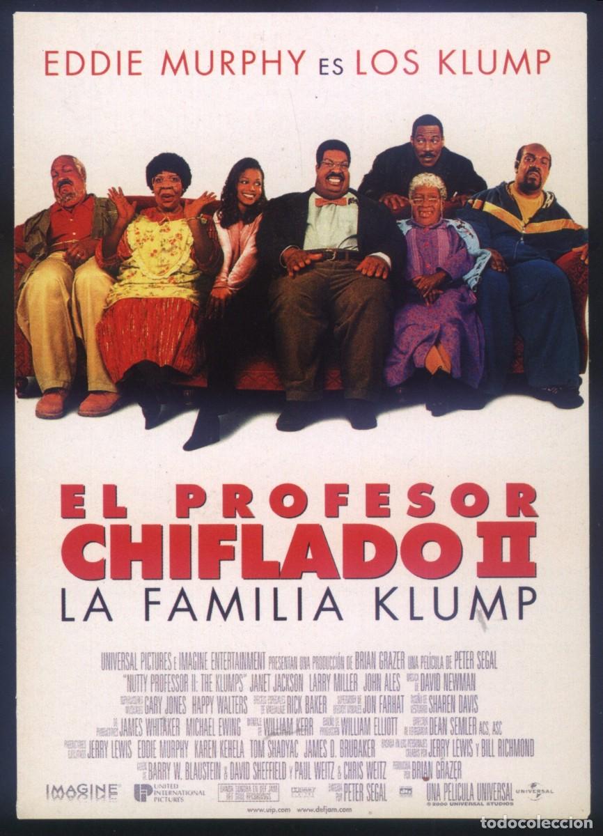 Cine: Q-10558- Profesor chiflado II: La familia Klump (FICHA T&Eacute;CNICA) Eddie Murphy - Janet Jackson