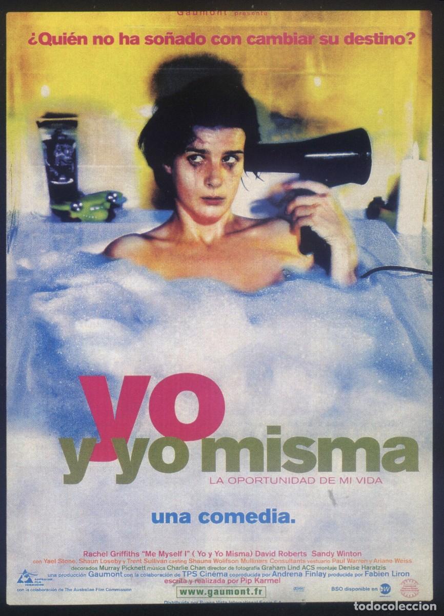 Cine: Q-10560- Yo y yo misma (Me Myself I) (FICHA T&Eacute;CNICA) Rachel Griffiths - David Roberts