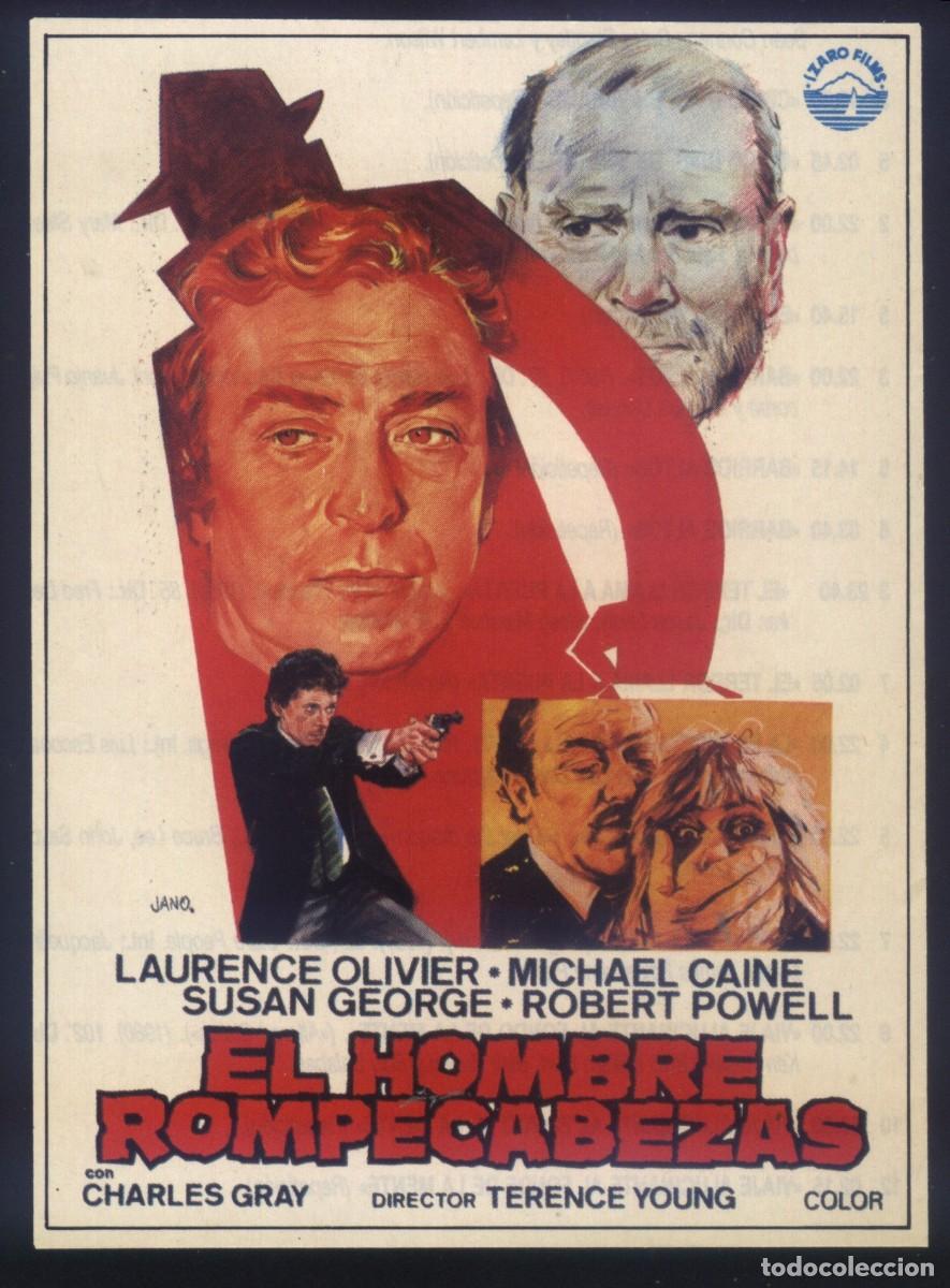 Cine: Q-10563- El hombre rompecabezas (The Jigsaw Man) (RECORTE PRENSA 10x14) Michael Caine