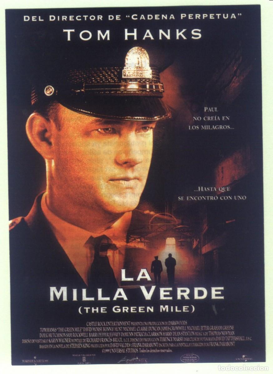 Cine: Q-10636- La milla verde (The Green Mile) (FICHA T&Eacute;CNICA) Tom Hanks - Michael Clarke Duncan
