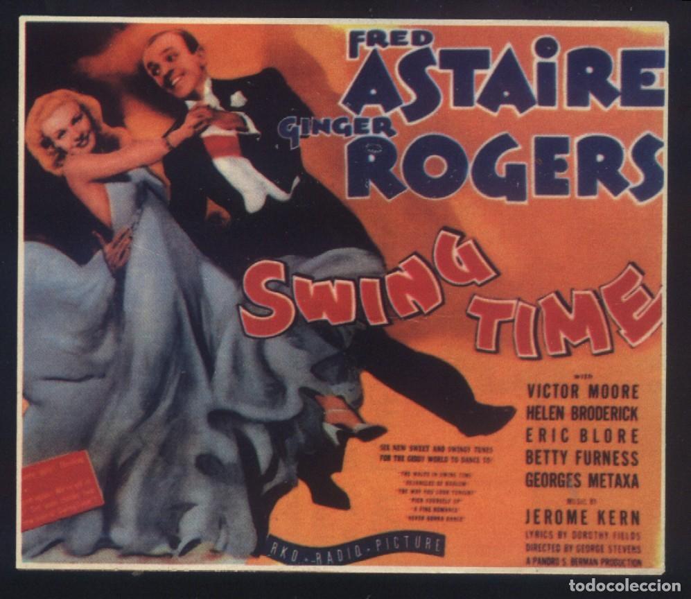 Cine: Q-10646- Swing Time (En alas de la danza) (RECORTE PRENSA 11x9) Fred Astaire - Ginger Roge