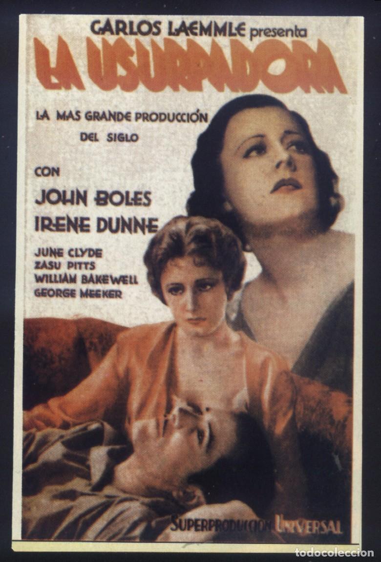 Cine: Q-10650- La usurpadora (Back Street) (RECORTE PRENSA 8x12) Irene Dunne - John Boles - June Clyde