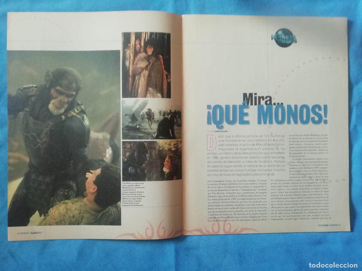 Cine: EL PLANETA DE LOS SIMIOS. - Foto 4