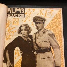 Cine: CINE 23 REVISTAS FILMS SELECTOS ENCUADERNADAS COMPLETAS AÑO 1932 DE LA 94 A LA 116