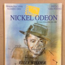 Cine: NICKEL ODEOM N° 10 (1998). NÚMERO ESPECIAL SOBRE BILLY WILDER. REVISTA EDITADA POR J.L. GARCI. Lote 374316939