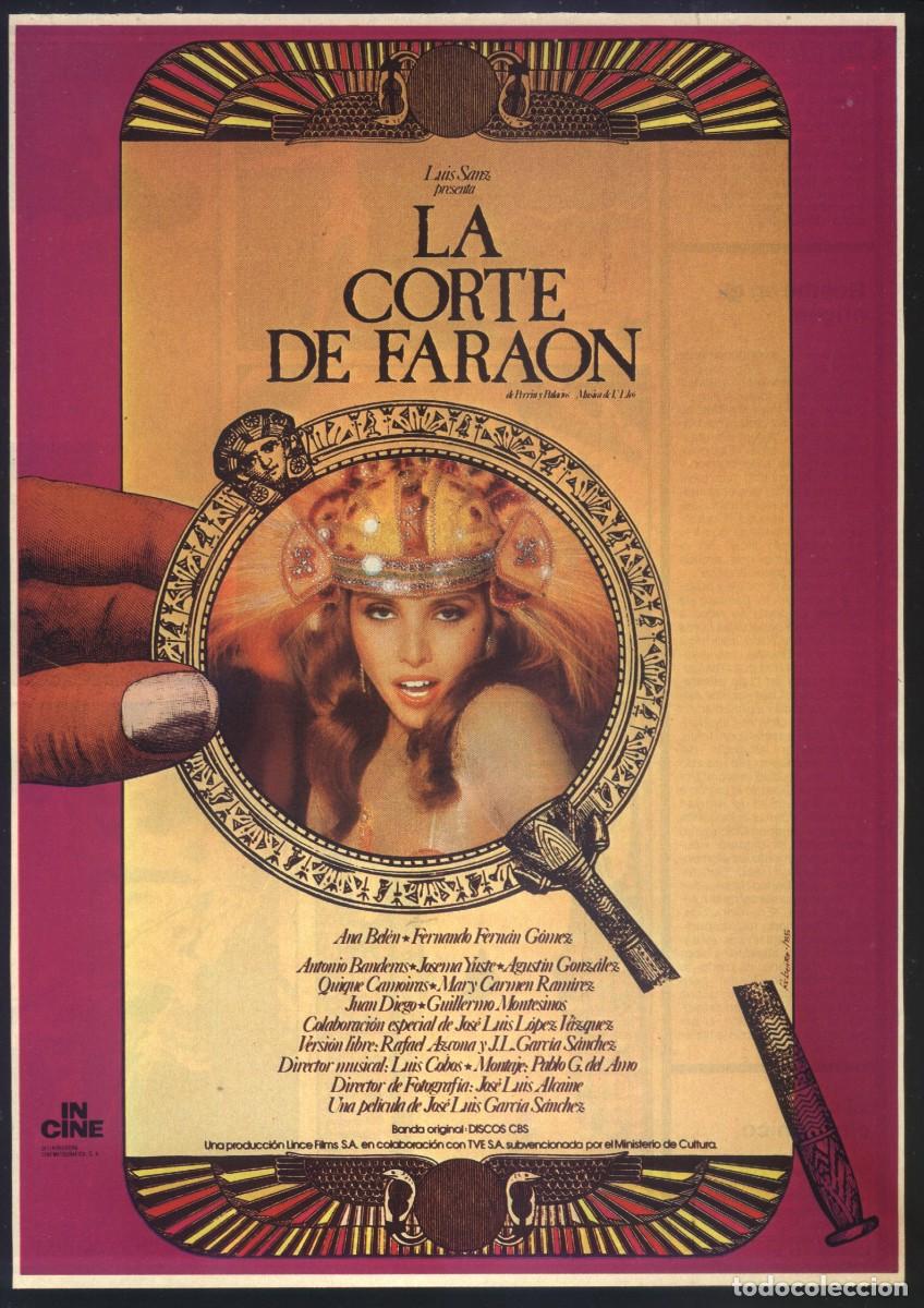 Cine: Q-10700- LA CORTE DE FARA&Oacute;N (RECORTE PRENSA 20x28) Ana Bel&eacute;n - Fernando Fern&aacute;n G&oacute;mez