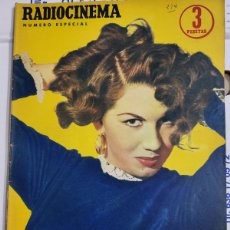 Cine: ROSA CARMINA REVISTA RADIOCINEMA NÚMERO ESPECIAL OCTUBRE 1955.... Lote 375162774
