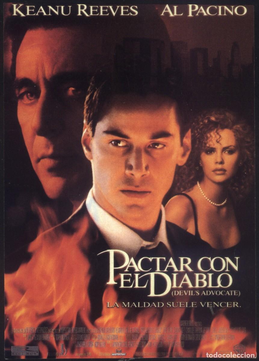 Kino: Q-10701- Pactar con el diablo (The Devil's Advocate) (FICHA T&Eacute;CNICA) Keanu Reeves - Al Pacino