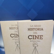 Cine: LOTE 2 TOMOS LA GRAN HISTORIA DEL CINE - TERENCI MOIX, REVISTA DEL ABC ENCUADERNADO. Lote 375766544