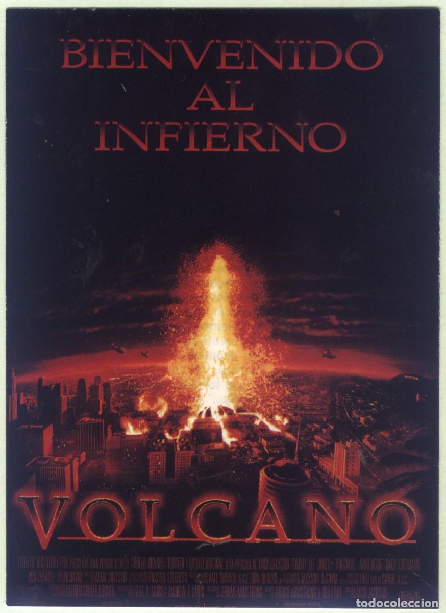 Kino: Q-10710- VOLCANO (RECORTE PRENSA 9x13) Tommy Lee Jones, Anne Heche, Gaby Hoffmann - Don Cheadle
