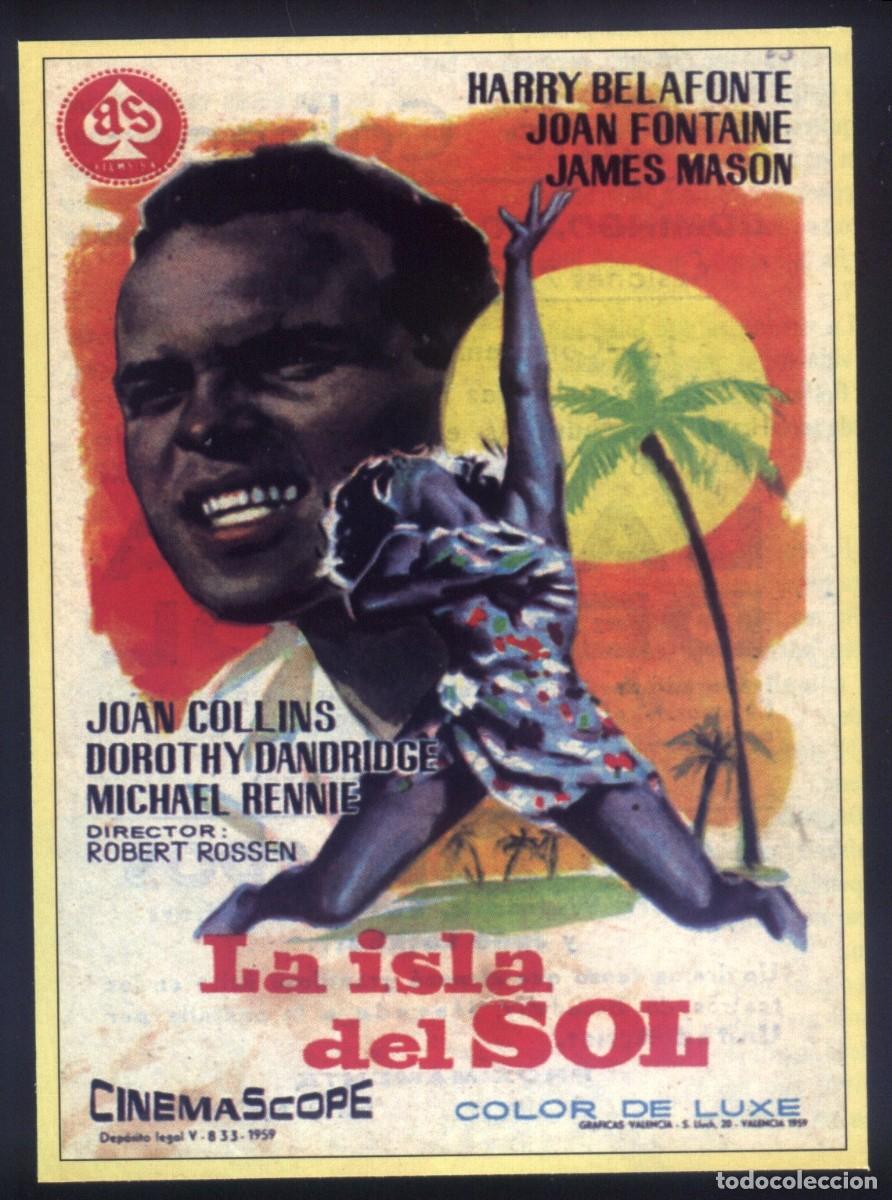 Kino: Q-10714- La isla del sol (RECORTE PRENSA 9x13) James Mason - Joan Fontaine