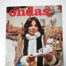 Cine: REVISTA ONDAS AÑO 1973 Nº 505 MARIA CUADRA, SIMENON, CONCHITA VELASCO