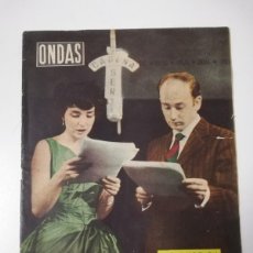 Cinema: REVISTA ONDAS AÑO 1959 Nº 152 NURIA ESPERT Y ADOLFO MARSILLACH