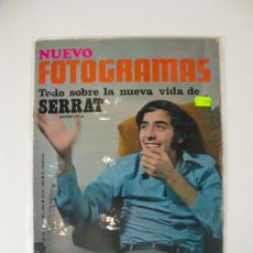Cine: NUEVO FOTOGRAMAS Nº 1059 - 31 ENERO 1969 - 10 PESETAS - SERRAT, AUDREY HEPBURN. Lote 376977154