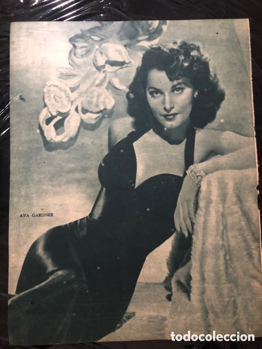 Cine: Hoja primer plano ava gardner - Foto 1