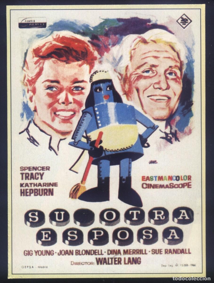 Kino: Q-10726- Su otra esposa (Desk Set) (RECORTE PRENSA 9x13) Spencer Tracy - Katharine Hepburn