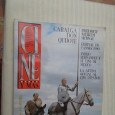 Cine: CINE Y MAS REVISTA Nº 68 JUNIO 90 - CABALGA DON QUIJOTE - PORTADA FERNANDO REY ALFREDO LANDA. Lote 379156449