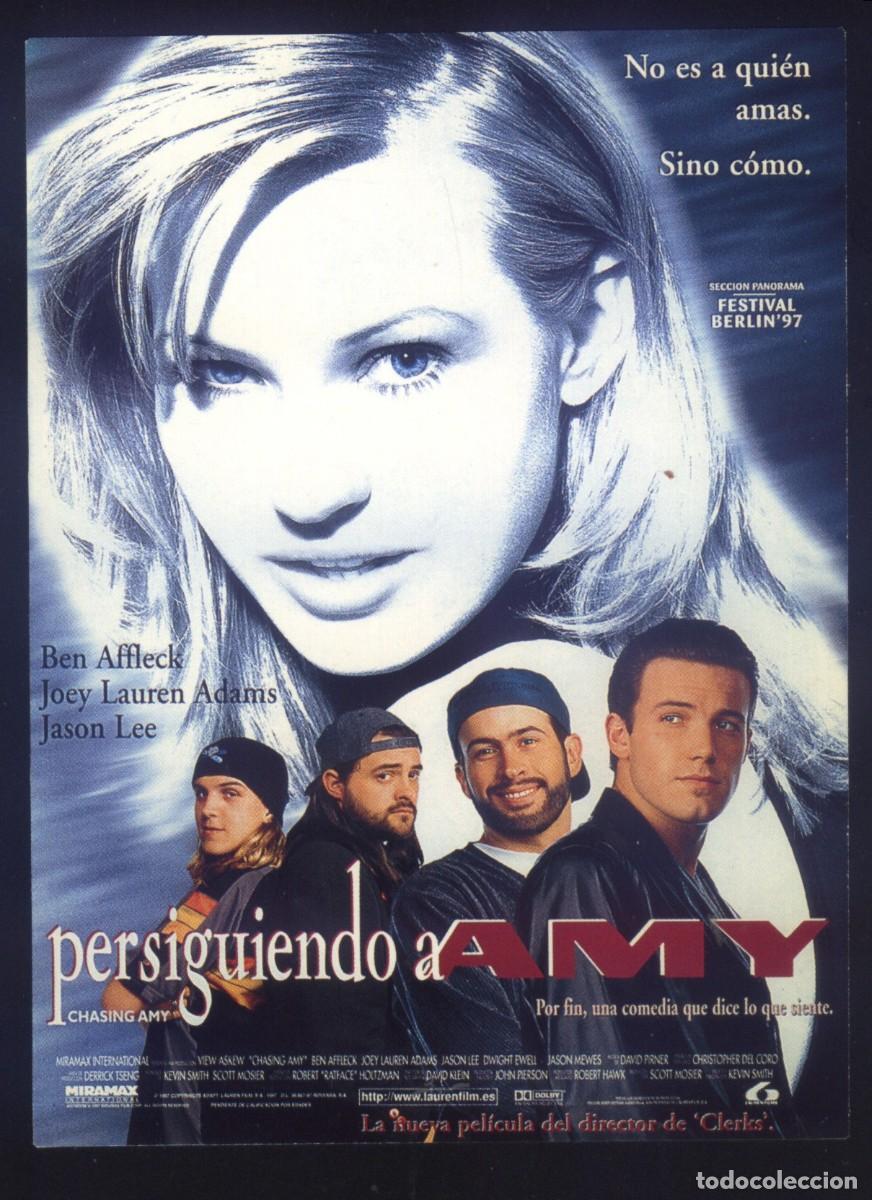 Kino: Q-10737- PERSIGUIENDO A AMY (Chasing Amy)(FICHA T&Eacute;CNICA) Ben Affleck - Joey Lauren Adams