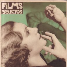 Cine: FILMS SELECTOS - Nº 81 / ABRIL 1932 - PEGGY SHANNON - C.PORTADA : SALLY O´NEIL. Lote 380559229
