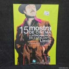 Cine: 15 MOSTRA DE CINEMA LLATINOAMERICA DE CATALUNYA - LLEIDA 2009 / 18.623 CAA. Lote 382511229