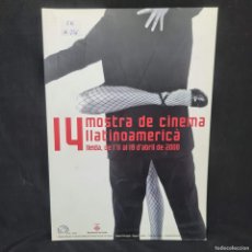 Cine: 14 MOSTRA DE CINEMA LLATINOAMERICA DE CATALUNYA - LLEIDA 2008 / 18.624 CAA. Lote 382511354