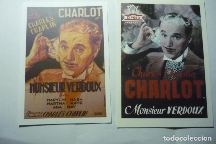 Kino: lote monsieur verdoux- chaplin,..programa moderno y fotocop&igrave;a