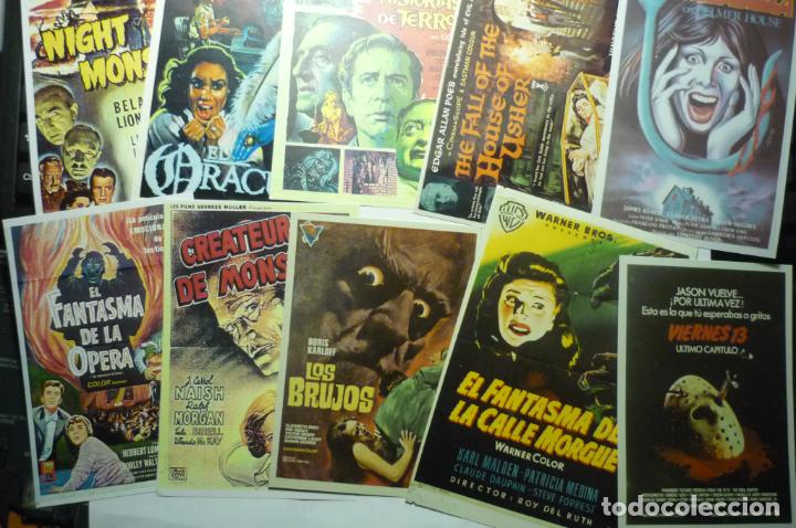 Kino: lote reproducc. papel y foto peliculas terror