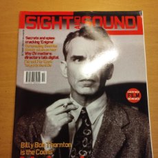 Cine: REVISTA SIGHT AND SOUND OCTOBER 2001 (BILLY BOB THORNTON IS THE COENS' NOBODY MAN / CRACKING ENIGMA)