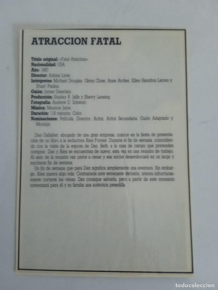 Cine: Atracci&oacute;n fatal - Foto 2