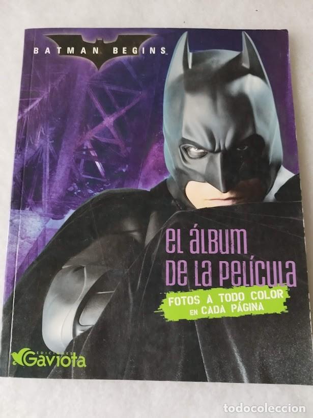 batman begins, el album de la pelicula. 2005 ga - Compra venta en  todocoleccion