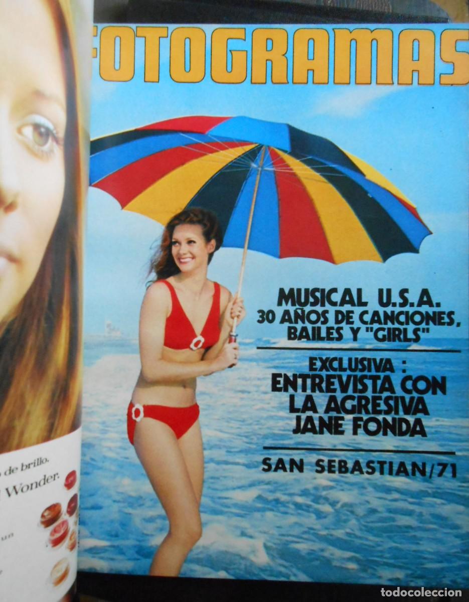Cinema: FOTOGRAMAS 1971 - 1 TOMO JULIO A DICIEMBRE - N&ordm;S. 1185 A 1211