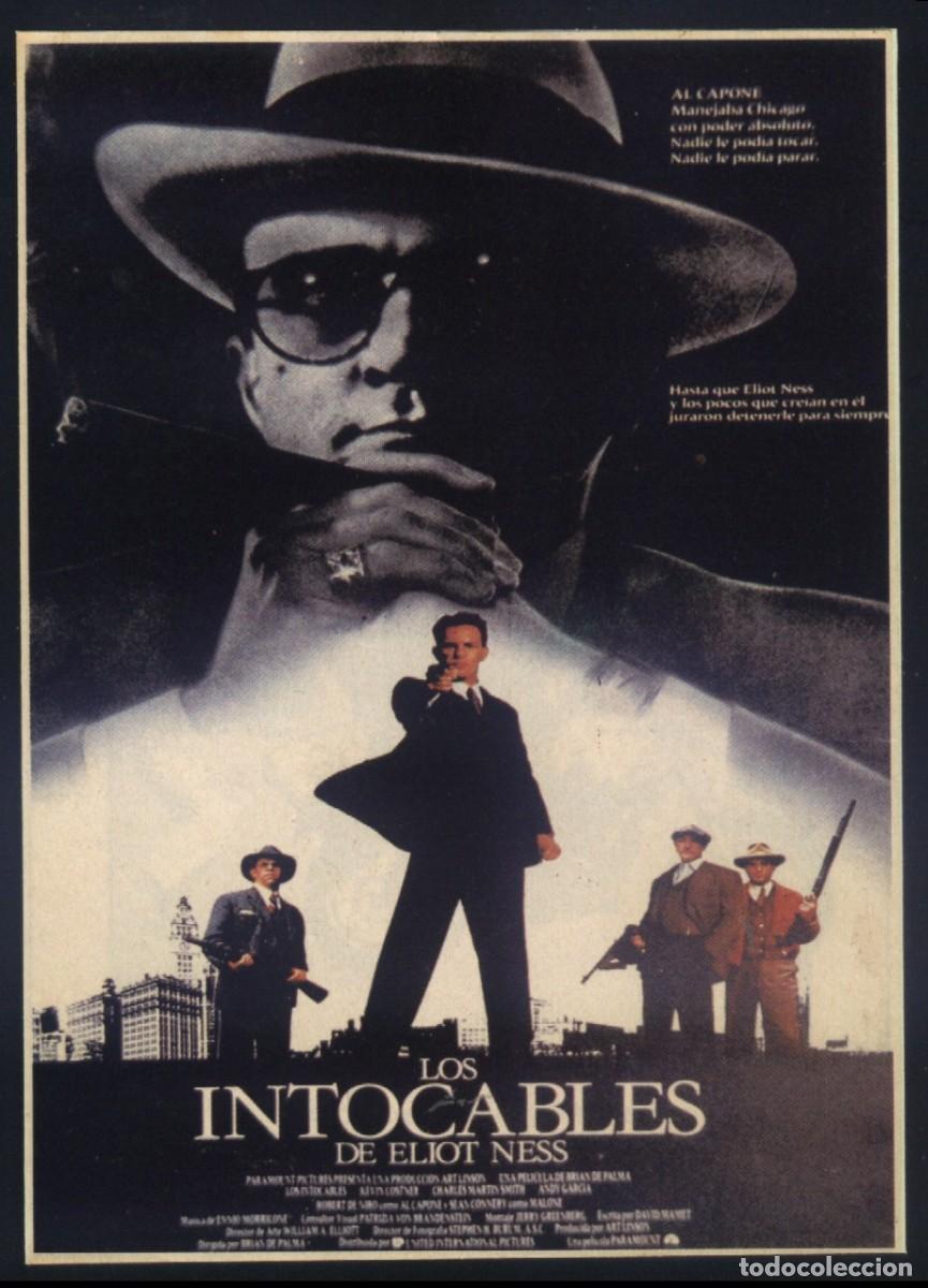 Kino: Q-10825- Los intocables de Eliot Ness (The Untouchables) (RECORTE PRENSA 9x13) Kevin Costner