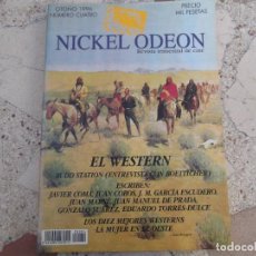 Cine: NIKEL ODEON Nº 4, 1996, EL WESTERN, LOS DIEZ MEJORES WESTERNS, LA MUJER EN EL OESTE , BUDD STATION,. Lote 389923439