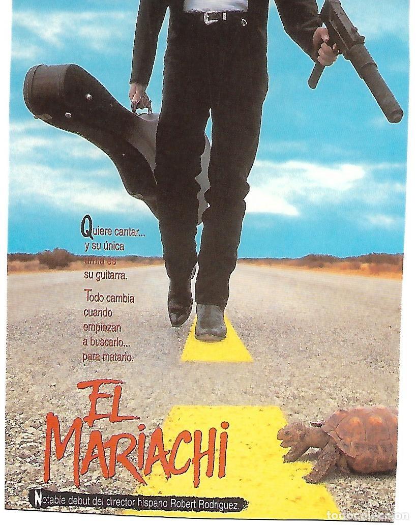 Cine: EL MARIACHI. Tarjeta postal - Foto 1