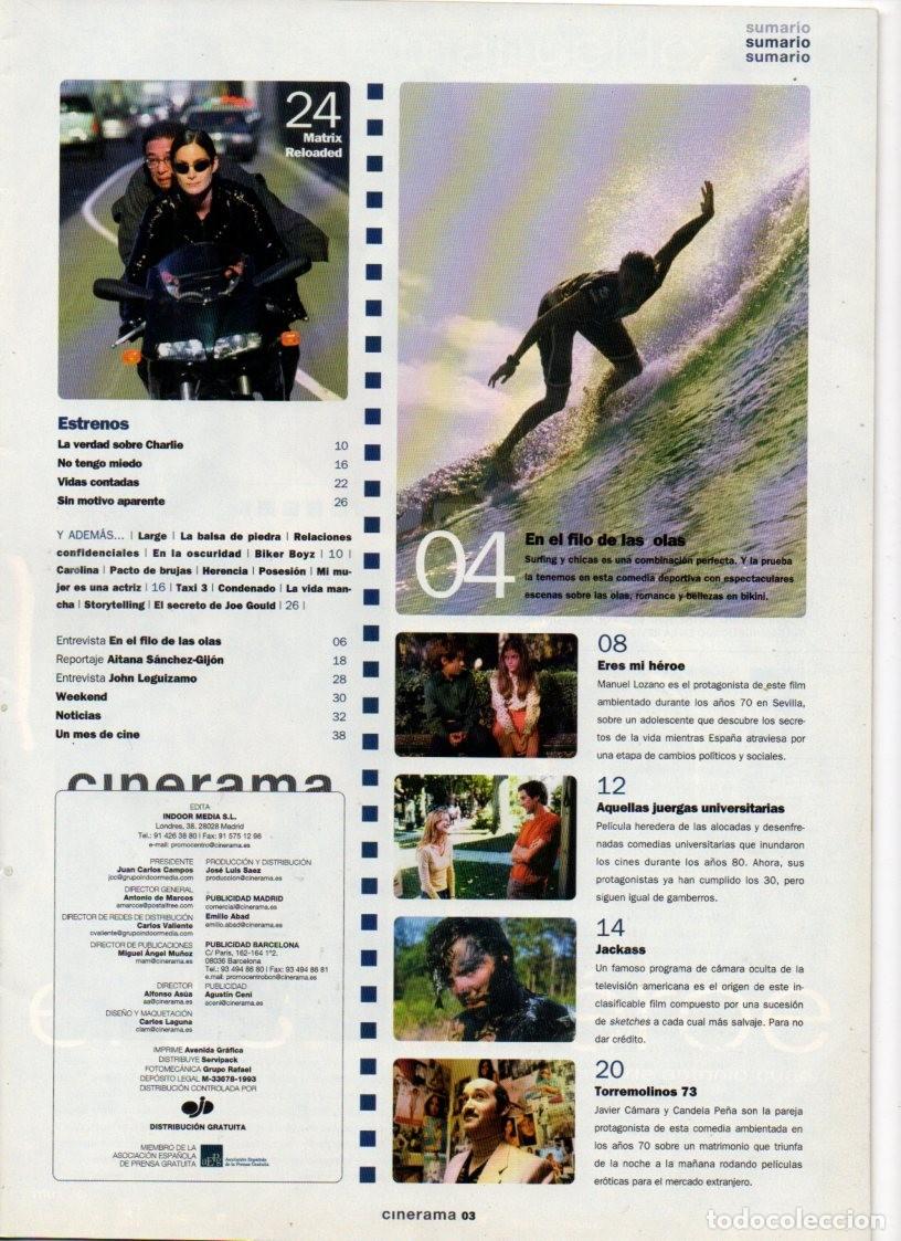 Cine: CINERAMA MAYO 2003 - Foto 2